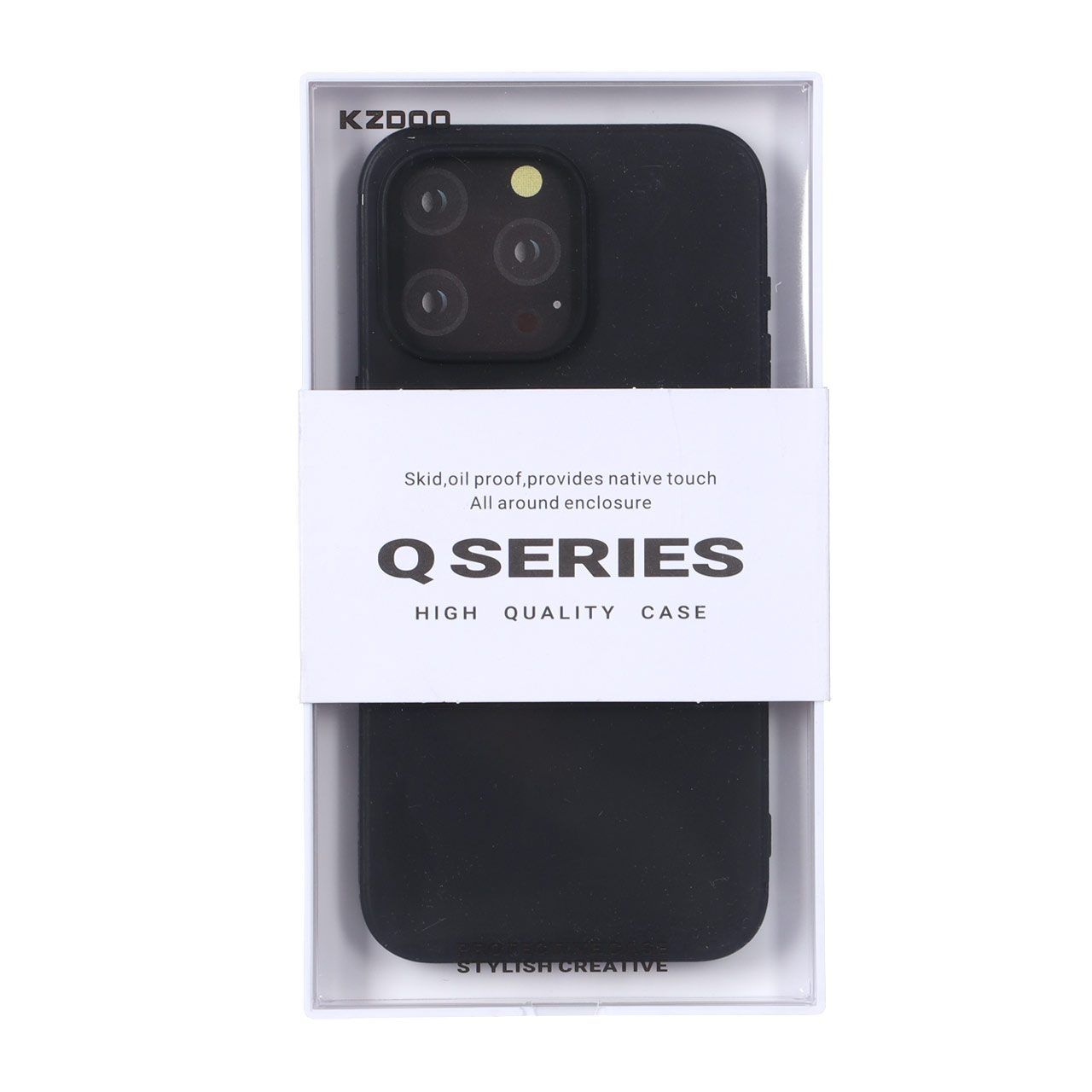 قاب Original KDoo Q Series مدل Apple iPhone 15 Pro Max - مشکی (پک دار) - NTC