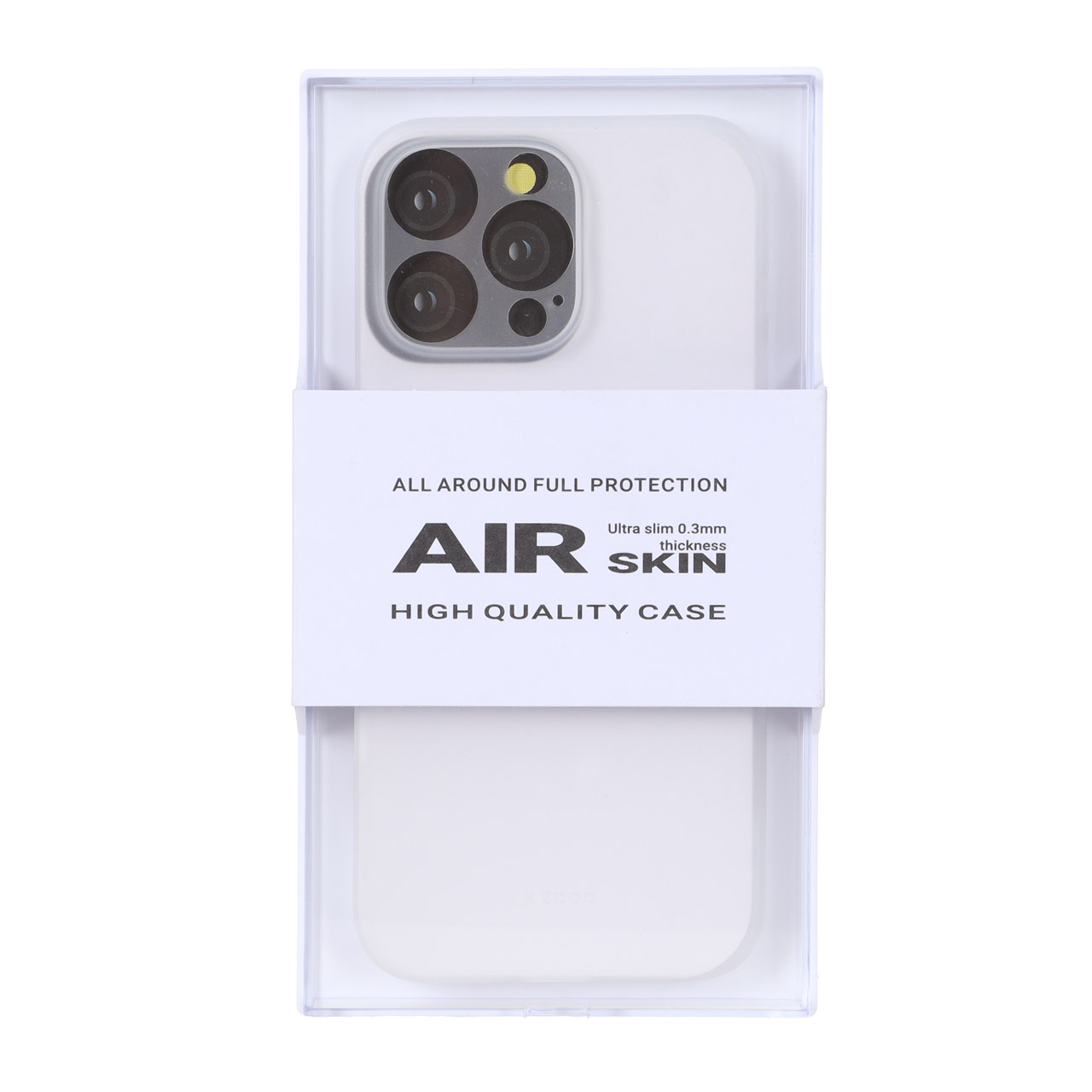 قاب Original KDoo Air Skin مدل Apple iPhone 16 Pro Max - سفید (پک دار) - NTC