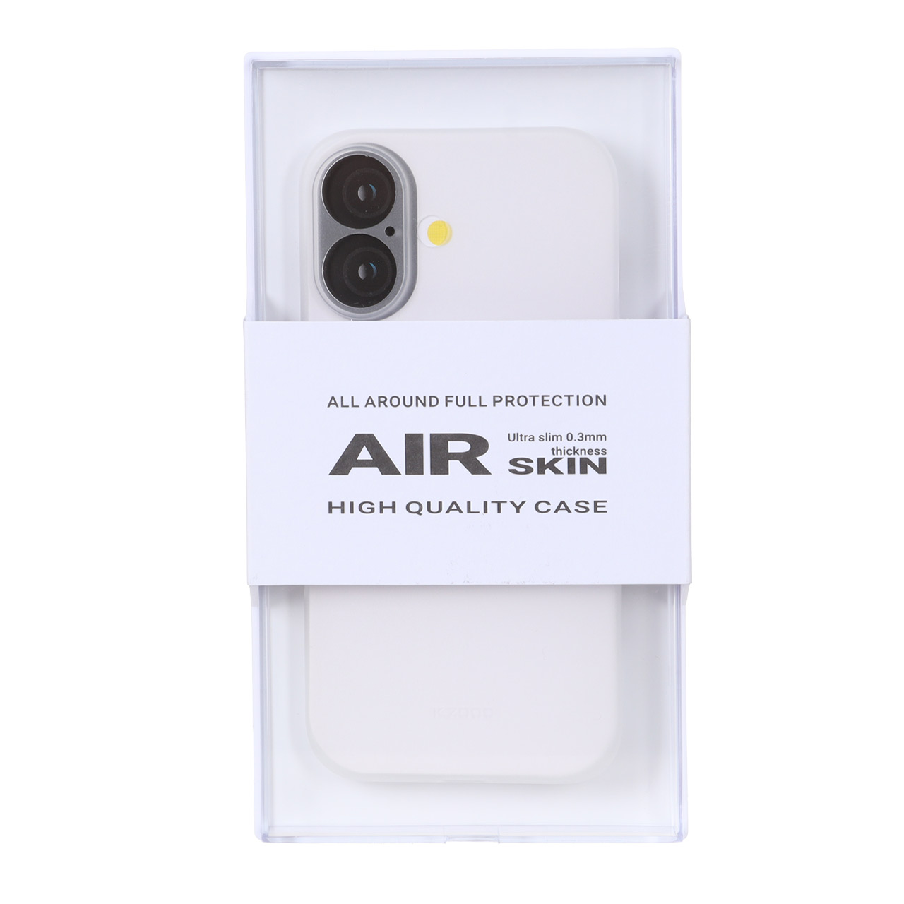قاب Original KDoo Air Skin مدل Apple iPhone 16 - سفید (پک دار) - NTC
