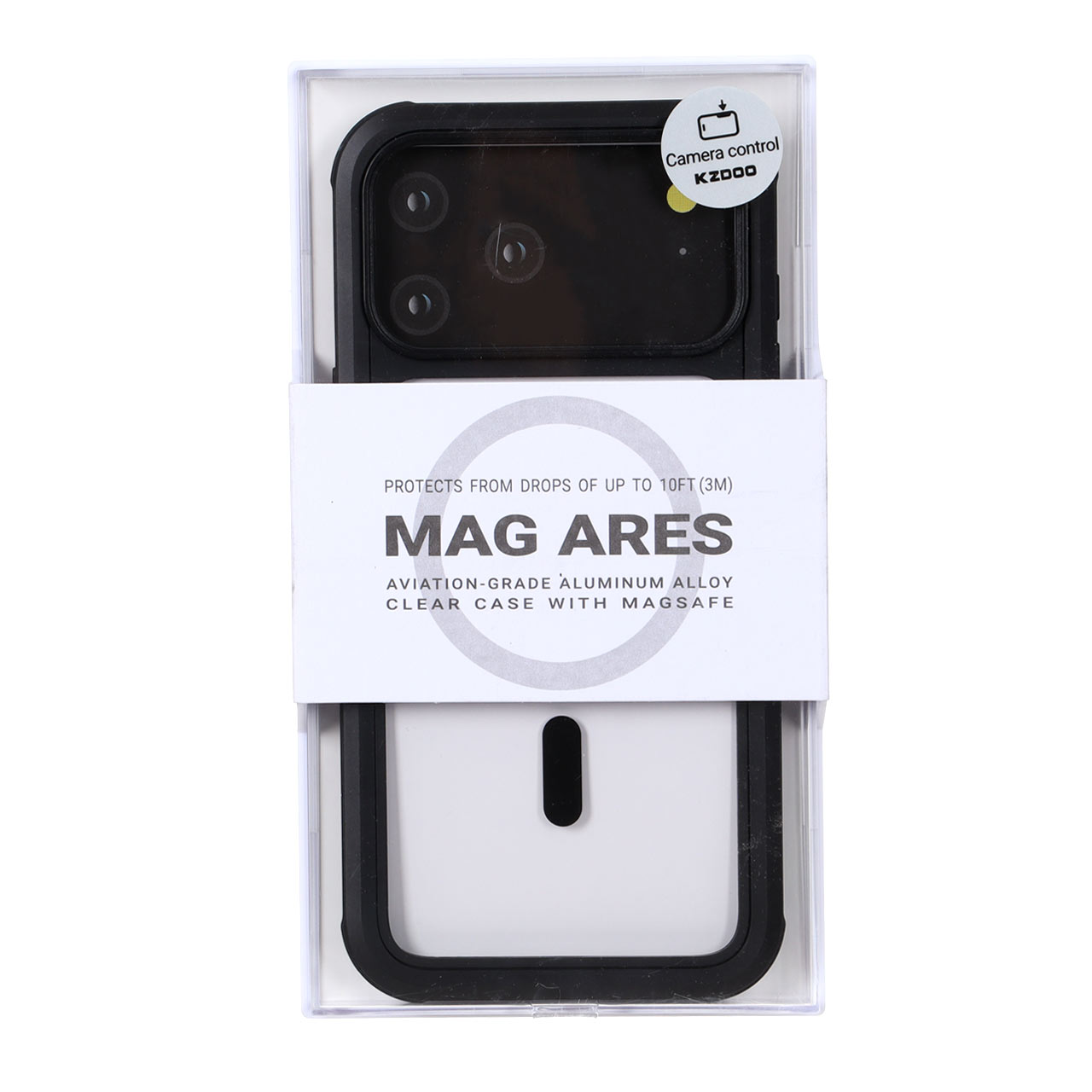 قاب Original KDoo MAG ARES مدل Apple iPhone 17 Pro Max - مشکی (پک دار) - NTC