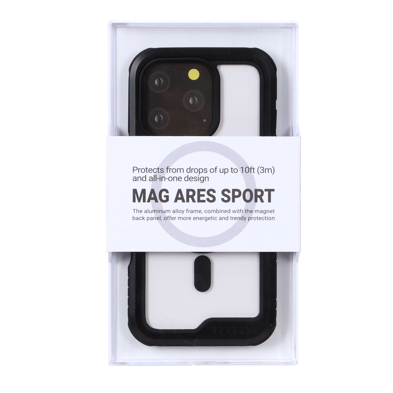 قاب Original KDoo MAG ARES Sport مدل Apple iPhone 16 Pro - مشکی (پک دار) - NTC