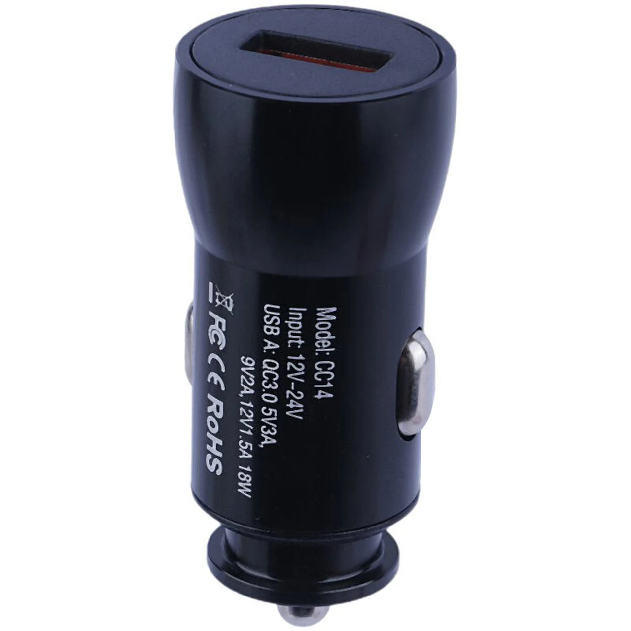 شارژر فندکی فست تک پورت Hicostar مدل CC14 18W - مشکی