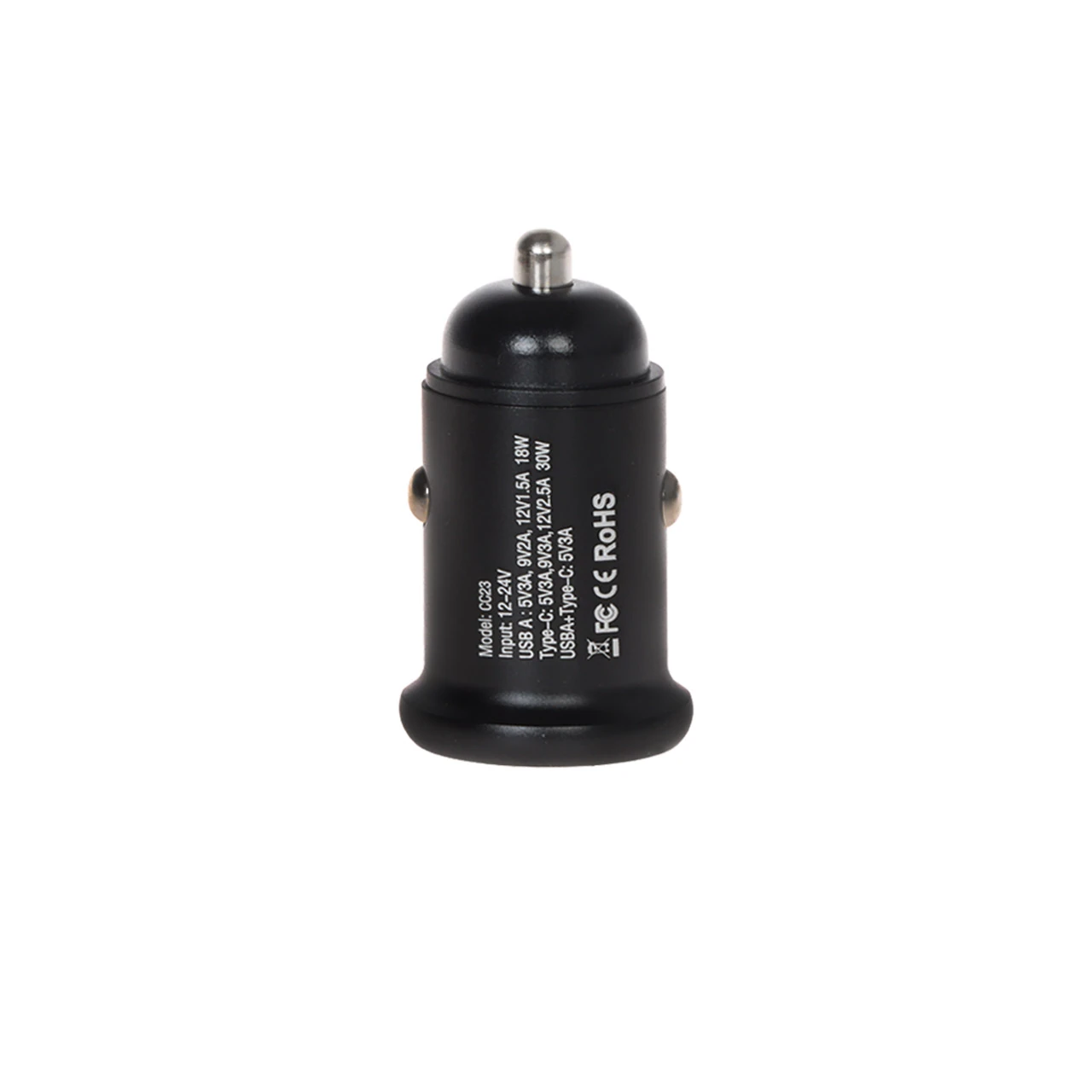 شارژر فندکی فست و PD دو پورت Hicostar مدل CC23 30W - مشکی