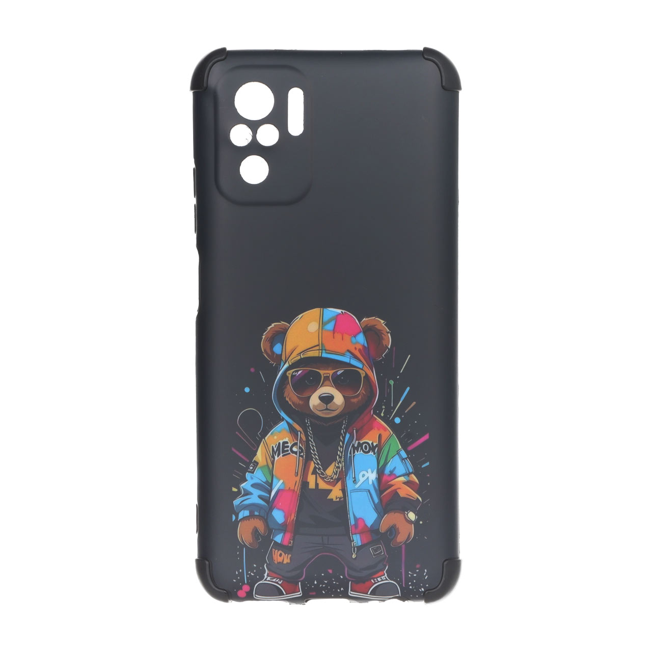 قاب طرح دار بامپردار Xiaomi Redmi Note 10 4G / Redmi Note 10S / Poco M5S - کد 11772