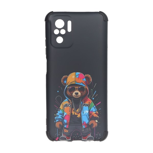 قاب طرح دار بامپردار Xiaomi Redmi Note 10 4G / Redmi Note 10S / Poco M5S - کد 11772