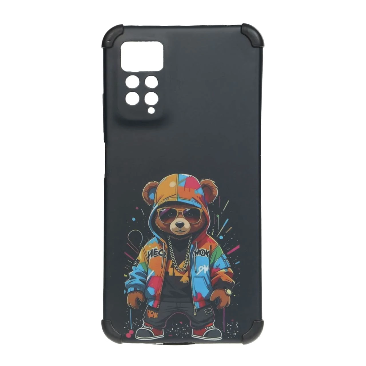 قاب طرح دار بامپردار Xiaomi Redmi Note 12 Pro 4G / Redmi Note 11 Pro - کد 12018