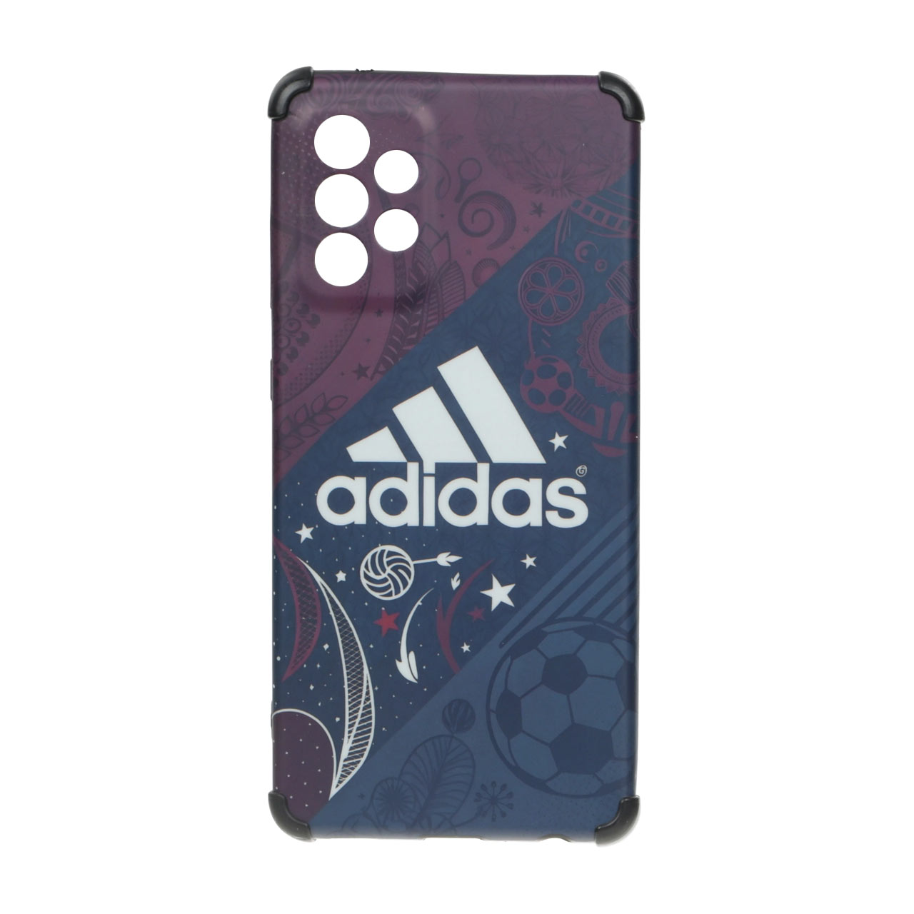 قاب طرح دار بامپردار Samsung Galaxy A72 - کد 12145