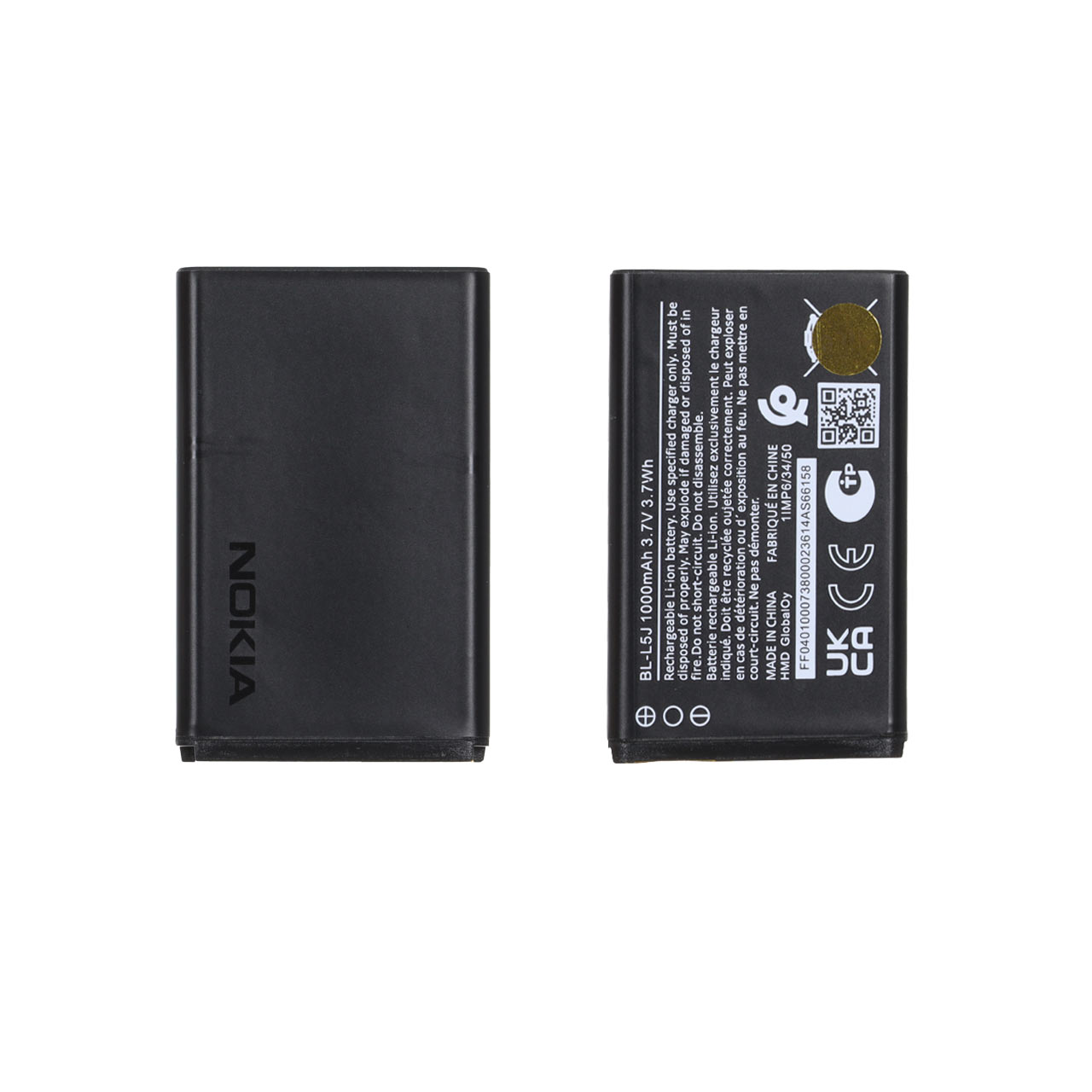 باتری موبایل Nokia مدل BL-L5J با ظرفیت 1000mAh (گارانتی 12 ماهه Kezen)