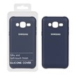 قاب نیو سیلیکون محافظ لنزدار RFF مدل Samsung Galaxy J5 (2015) / J500 - سرمه ای تیره (پک دار)