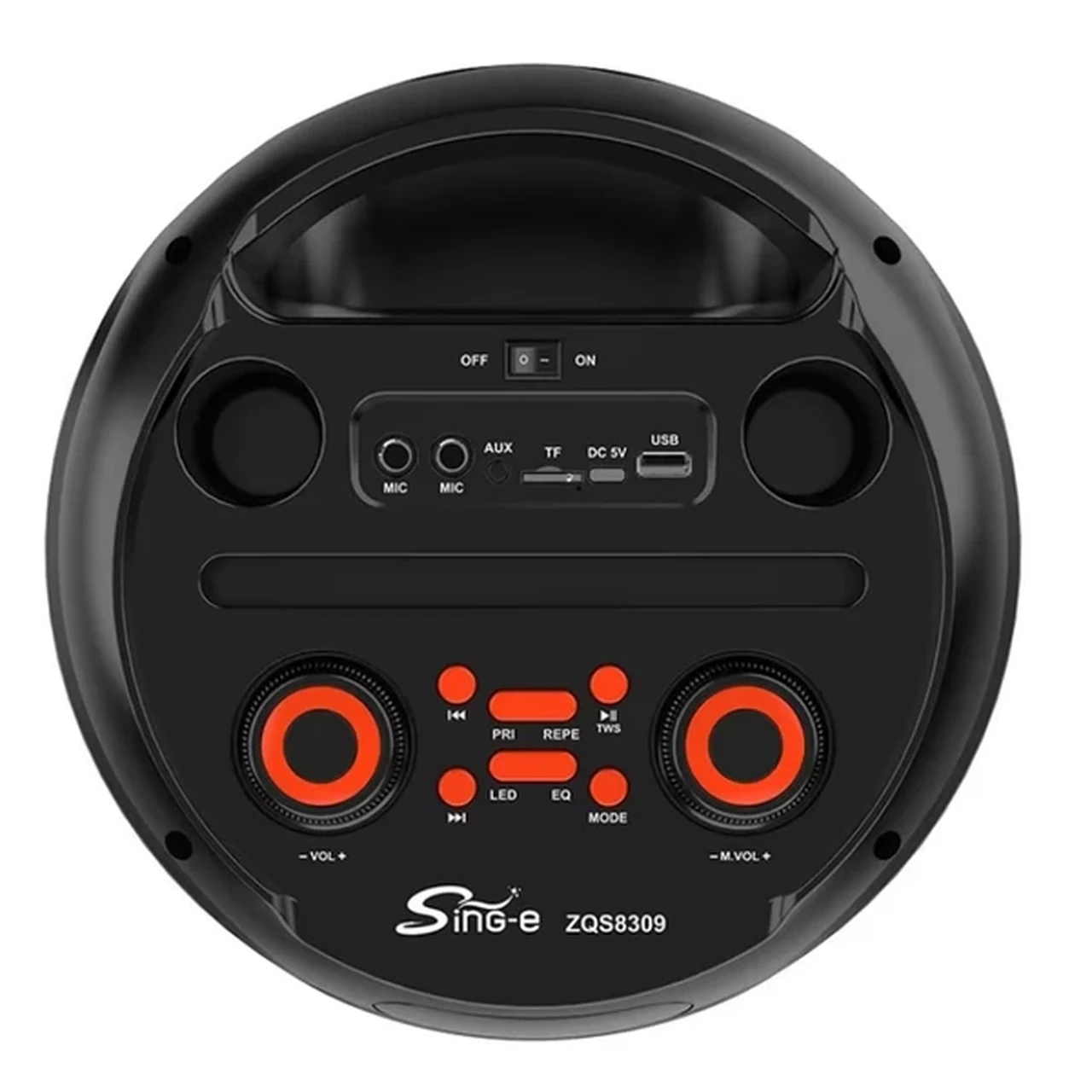 اسپیکر 60W بی سیم Sing-e مدل ZQS8309  - مشکی