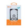 محافظ لنز اورجینال Full Cover شیشه ای Biva مدل Apple iPhone 17 Pro - نقره ای (پک دار)