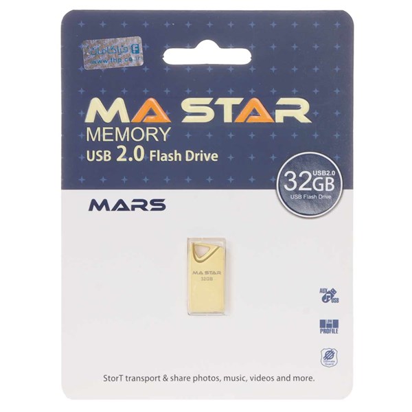 MA Star Mars USB 2.0 Flash Memory - 32GB - طلایی (گارانتی فراگامان)