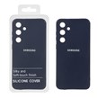 قاب نیو سیلیکون محافظ لنزدار RFF مدل Samsung Galaxy S24 Plus - سرمه ای (پک دار)