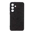 قاب طرح چرم گوزنی Pal Prime مدل Samsung Galaxy S25 FE - مشکی