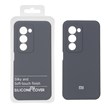قاب سیلیکونی پاک کنی اورجینال درجه یک Xiaomi Redmi 15 4G - خاکستری (پک دار)