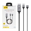 کابل 1.8 متری JBQ USB To HDMI مدل MHT-U88 - مشکی (گارانتی یکساله رصاصی)
