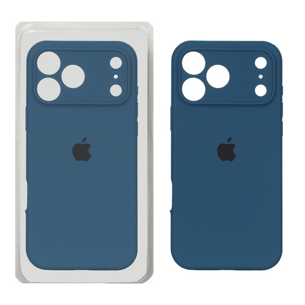 قاب سیلیکونی پاک کنی محافظ لنزدار اورجینال Apple iPhone 17 Pro Max - سبز کله غازی (پک دار) - NTC