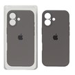 قاب سیلیکونی پاک کنی محافظ لنزدار اورجینال Apple iPhone 16 - خاکستری کد 1 (پک دار) - NTC