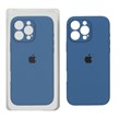 قاب سیلیکونی پاک کنی محافظ لنزدار اورجینال Apple iPhone 16 Pro Max - آبی اقیانوسی (پک دار) - NTC