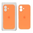 قاب سیلیکونی پاک کنی محافظ لنزدار اورجینال Apple iPhone 17 - نارنجی کد 1 (پک دار) - NTC