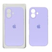 قاب سیلیکونی پاک کنی محافظ لنزدار اورجینال Apple iPhone 17 - بنفش روشن کد 1 (پک دار) - NTC