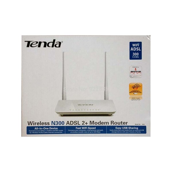مودم روتر +ADSL2 تندا D301