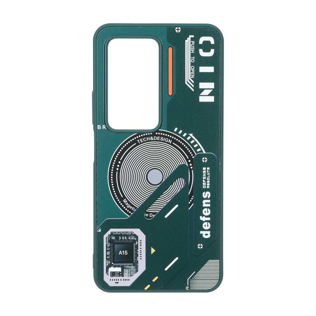 قاب تکنولوژی طرح مگ سیف Xiaomi Redmi 15 4G - کد 180
