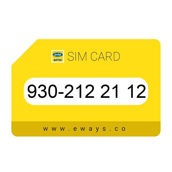 930-2122112 سیم کارت رند ایرانسل