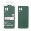 قاب سیلیکونی پاک کنی اورجینال Master Quality مدل Samsung Galaxy A12 / M12 / F12 - سبز ارتشی (پک دار)