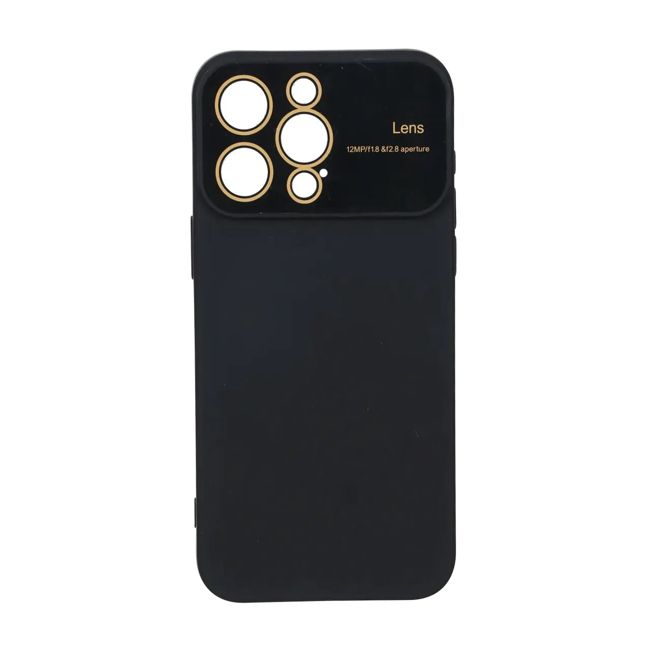 قاب محافظ لنز شیشه ای Apple iPhone 15 Pro Max - مشکی