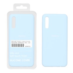 قاب سیلیکونی پاک کنی اورجینال درجه یک Samsung Galaxy A50 / A50s / A30s - آبی آسمانی (پک دار)