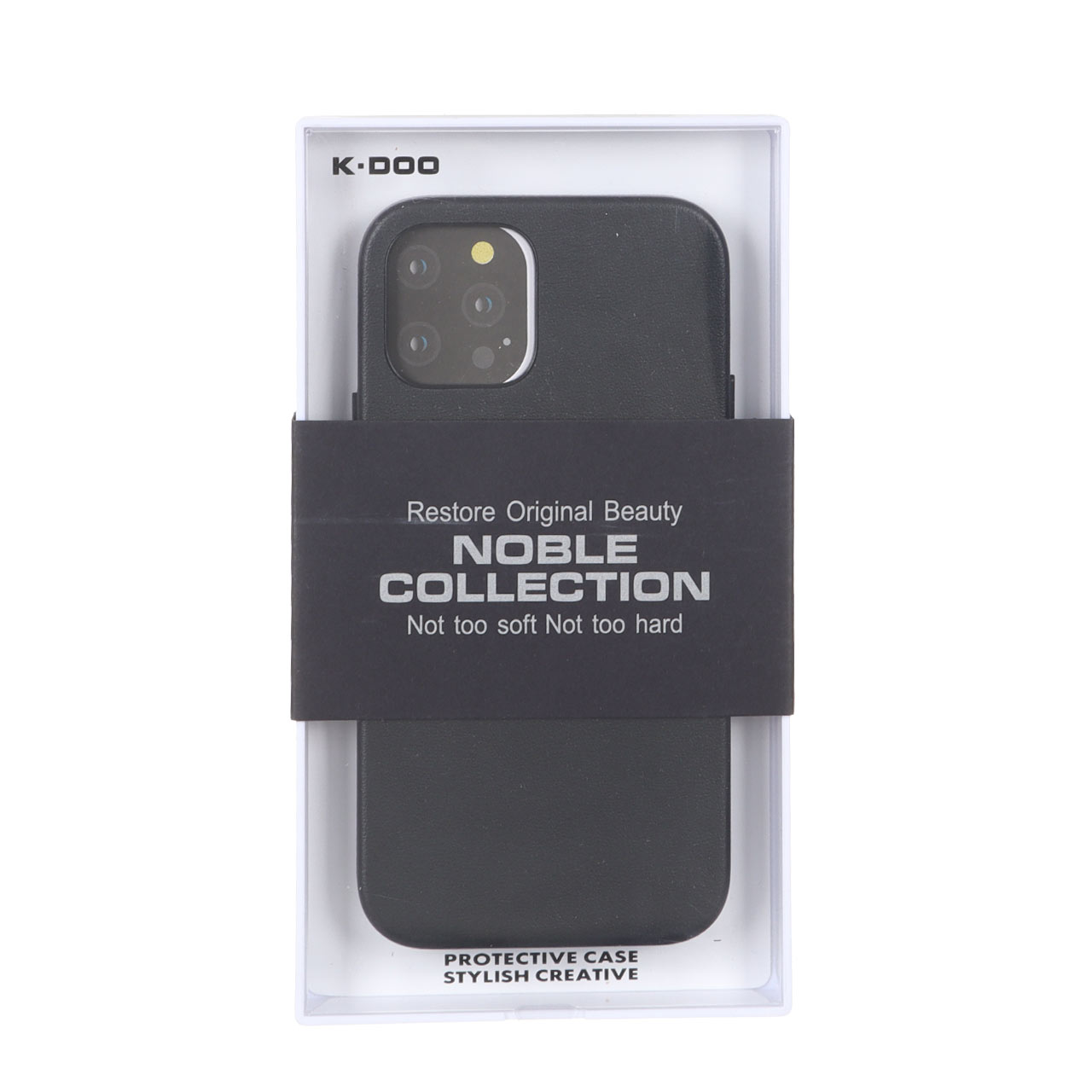 قاب Original KDoo Noble مدل Apple iPhone 12 Pro / iPhone 12 - مشکی (پک دار)
