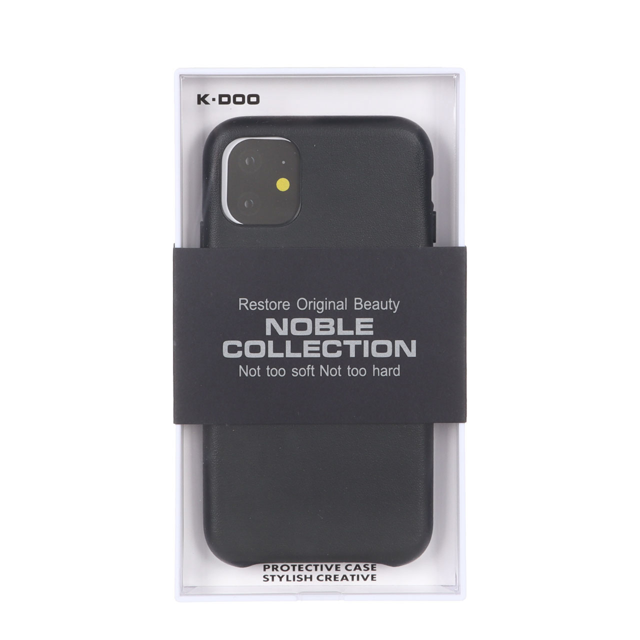 قاب Original KDoo Noble مدل Apple iPhone 11 - مشکی (پک دار)
