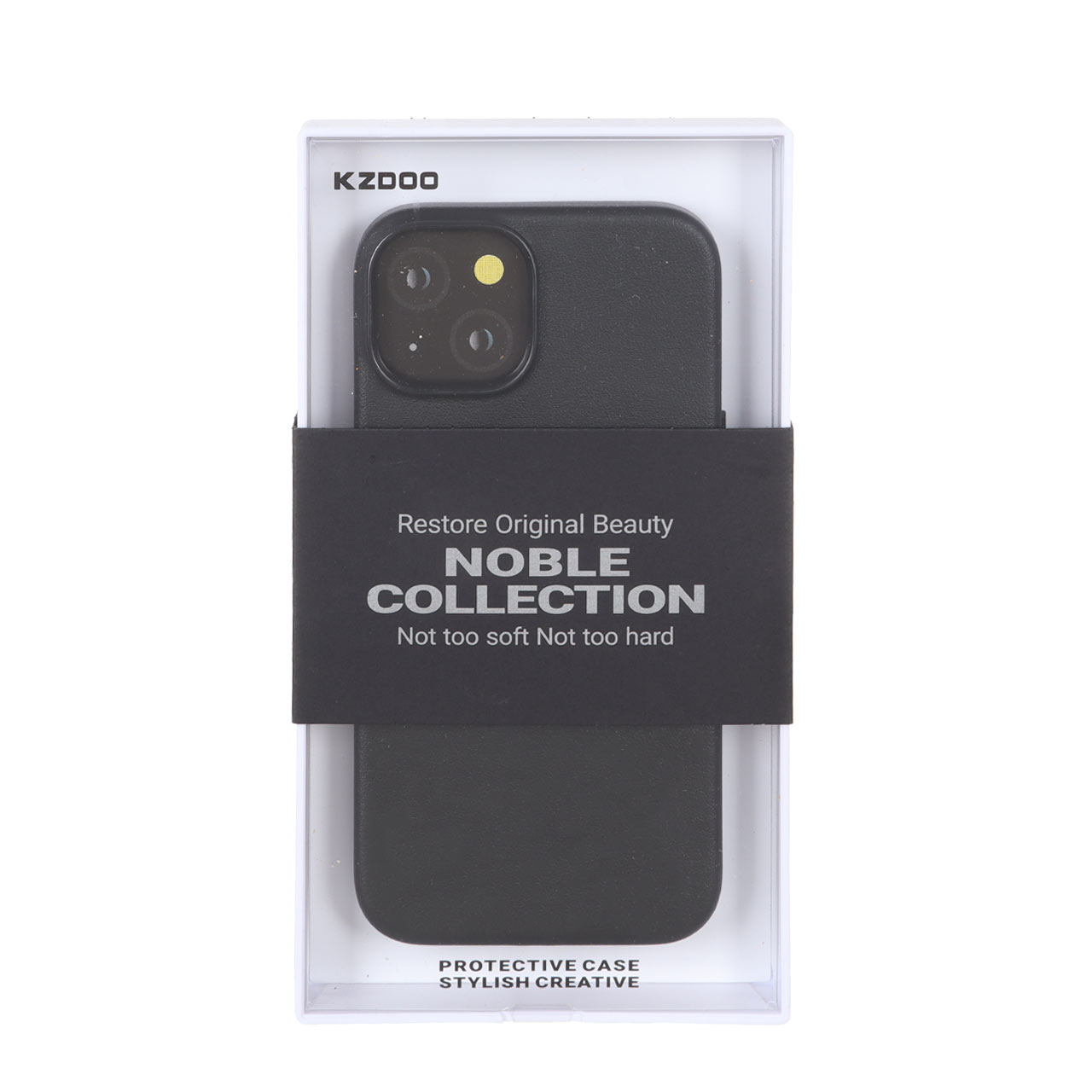 قاب Original KDoo Noble مدل Apple iPhone 13 / iPhone 14 - مشکی (پک دار)