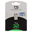 فلش مموری TRUEBYTE USB2.0 مدل T4 ظرفیت 32GB - نقره ای (گارانتی مادام العمر شرکت آی تین)