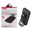 پاوربانک فست شارژ TSCO 10000mAh مدل TP 1011 22.5W - مشکی  (گارانتی 12 ماهه TSCO)