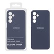 قاب سیلیکونی پاک کنی اورجینال درجه یک Samsung Galaxy A16 - سرمه ای تیره (پک دار)