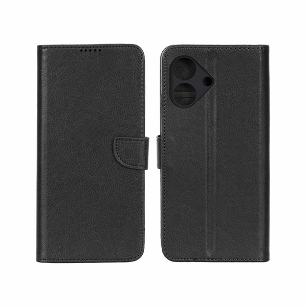 کیف چرمی موبایل مگنتی محافظ لنزدار KRF مدل Honor Play 10 - مشکی