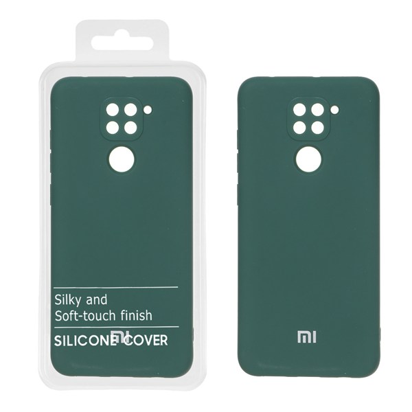 قاب نیو سیلیکون محافظ لنزدار RFF مدل Xiaomi Redmi Note 9 / Redmi 10X 5G / Redmi 10X Pro 5G - سبز (پک دار)