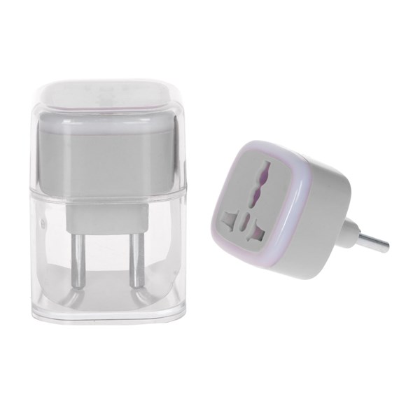 تبدیل برق 3 به 2 مدل M-03 - طوسی - MMS - (RGB)