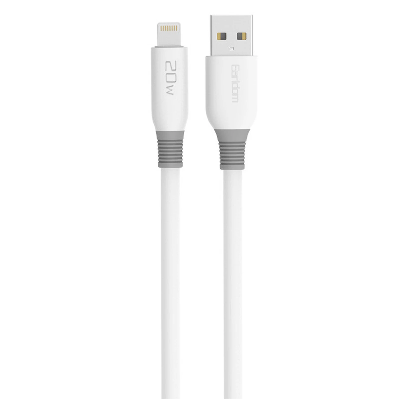 کابل شارژ 2 متری آیفون Earldom مدل EC-159i 20W - سفید