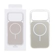 قاب پشت رنگی دور ژله ای با قابلیت شارژ MagSafe مدل Apple iPhone 17 Pro - صحرایی (پک دار)