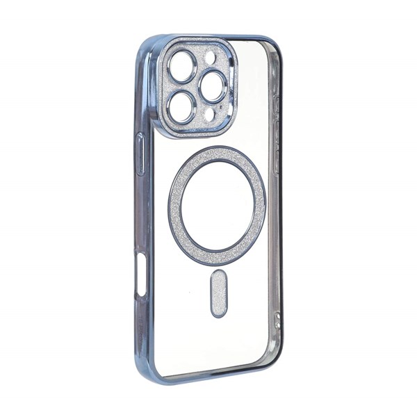 قاب الکترواستاتیک Magsafe اکلیلی Apple iPhone 16 Pro Max - آبی