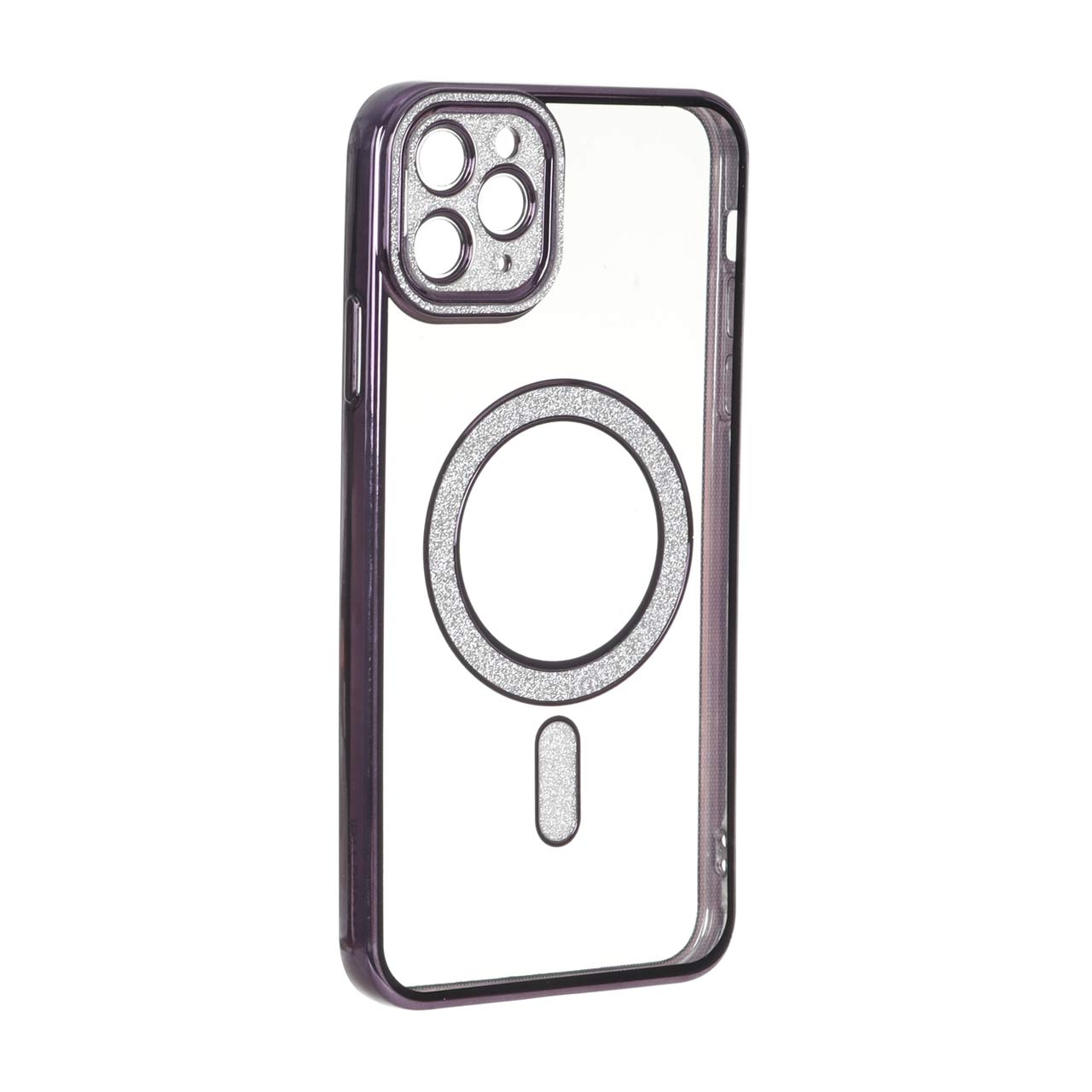 قاب الکترواستاتیک Magsafe اکلیلی Apple iPhone 11 Pro Max - بنفش