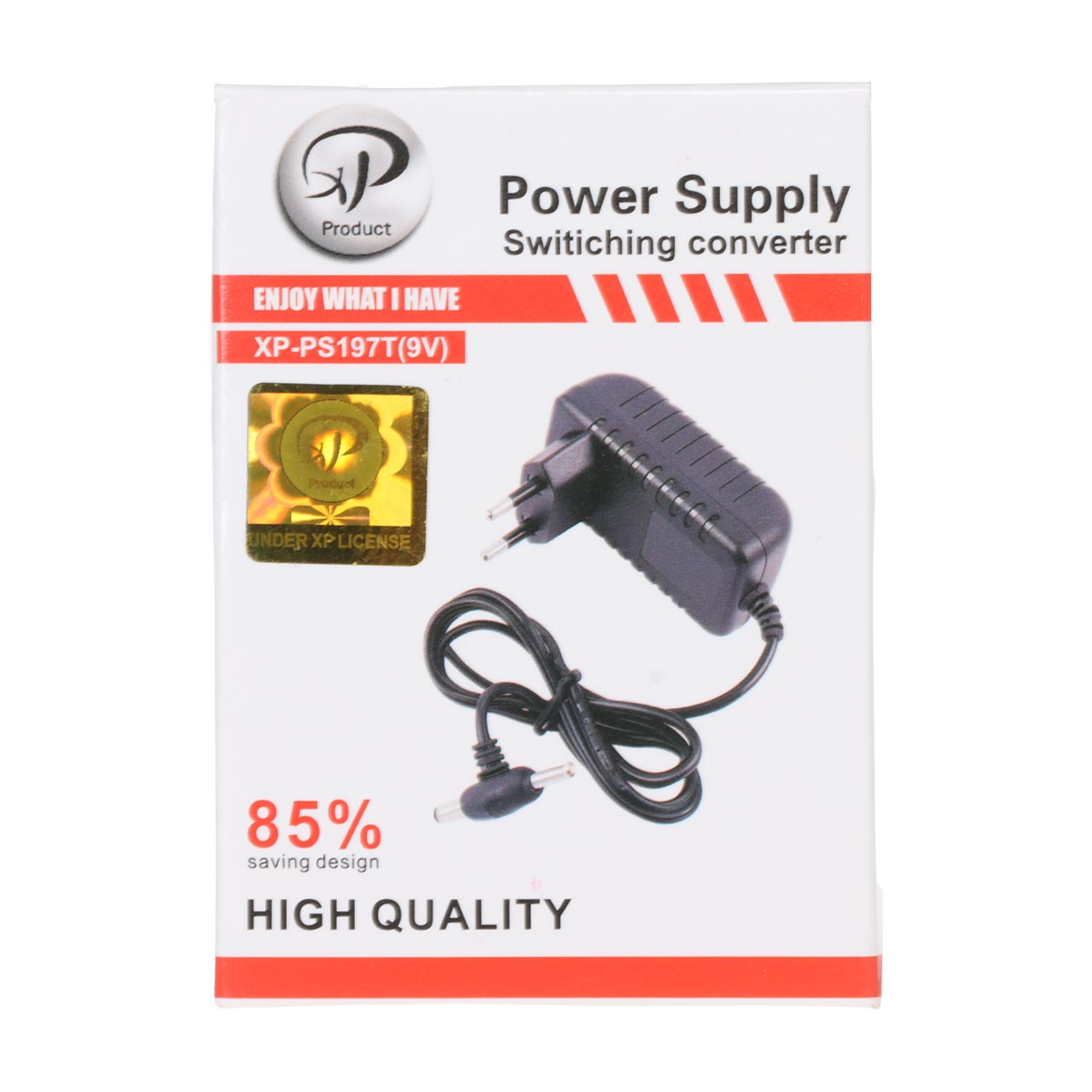 آداپتور 9 ولت 1 آمپر XP-Product مدل RYL - XP-PS197T