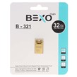 فلش مموری BEXO USB2.0 مدل B-321 ظرفیت 32GB - طلایی (گارانتی داده پردازی آواتک)