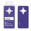 قاب سیلیکونی پاک کنی اورجینال درجه یک Honor X9b / X50 - بنفش (پک دار)