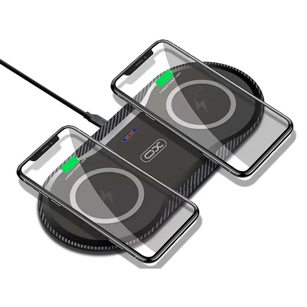 شارژر وایرلس دو کاره XO مدل XO-WX025 - مشکی