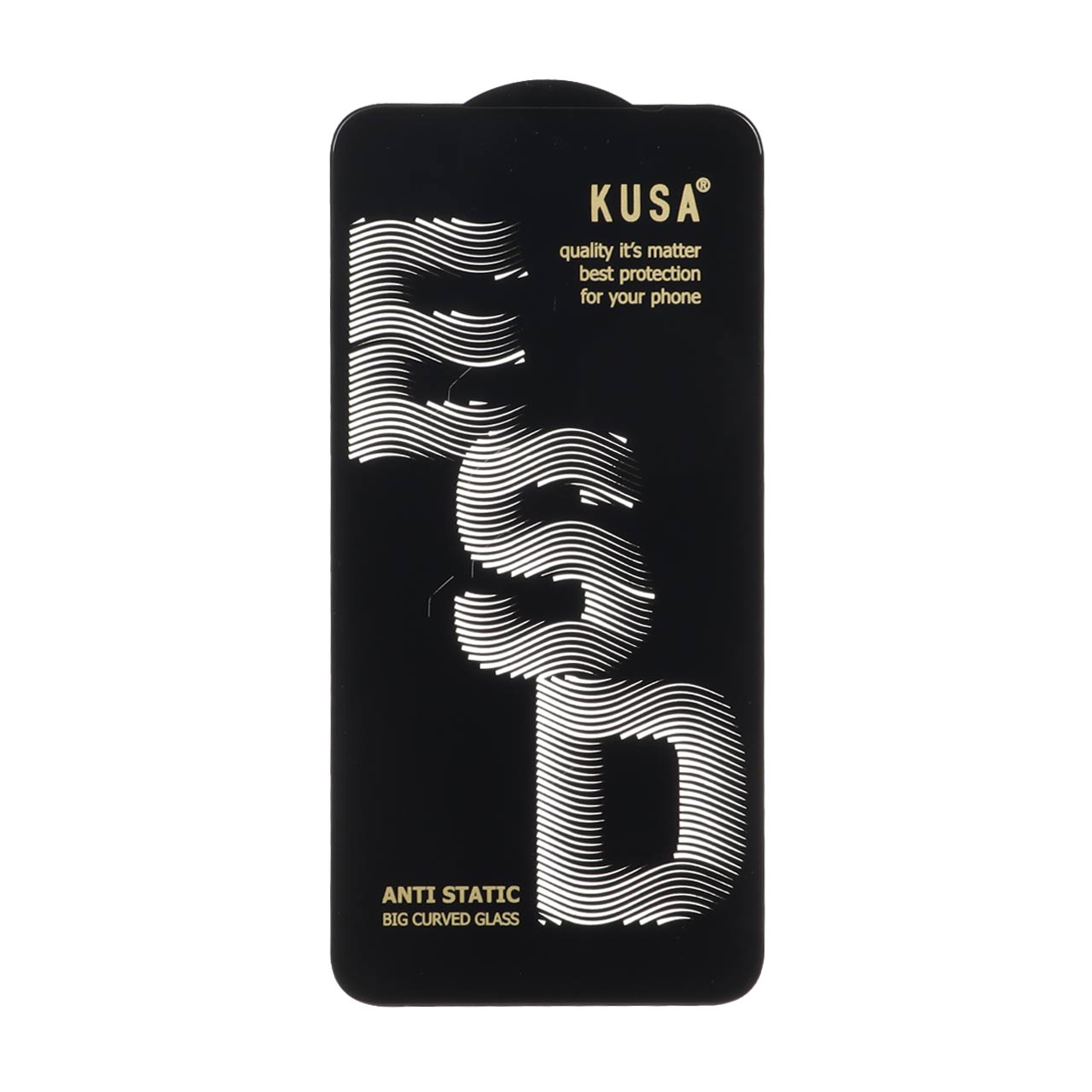 محافظ صفحه نمایش شیشه ای Full Cover Kusa Anti Static ESD مدل Xiaomi Redmi 15 / Poco M7 4G