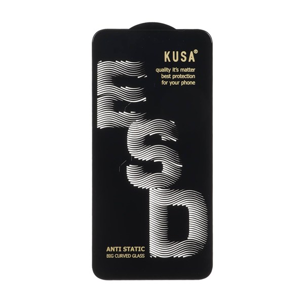 محافظ صفحه نمایش شیشه ای Full Cover Kusa Anti Static ESD مدل Xiaomi Redmi 15 / Poco M7 4G